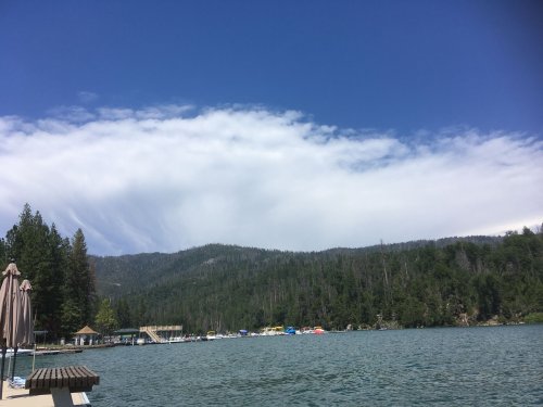 clouds over Willow Cove